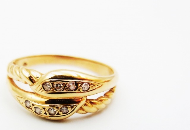 18金の指輪