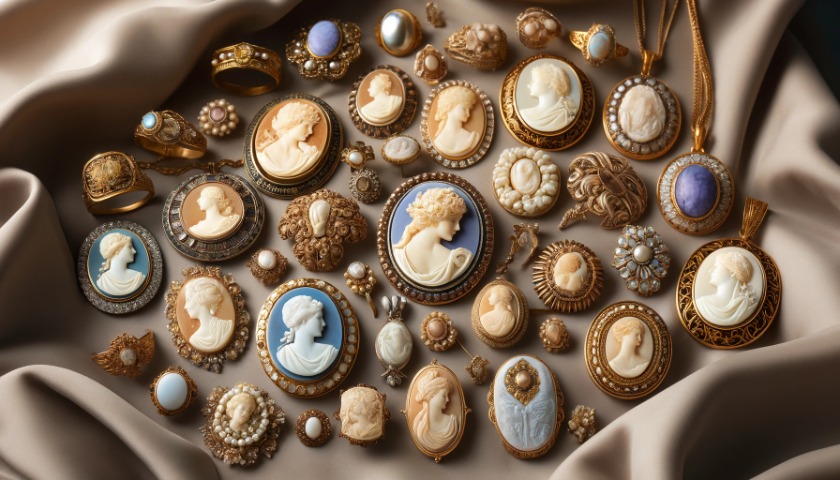高価買取されるカメオのイメージ写真