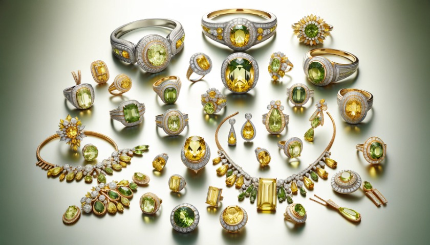 高価買取されるスフェーンのジュエリーのイメージ写真②