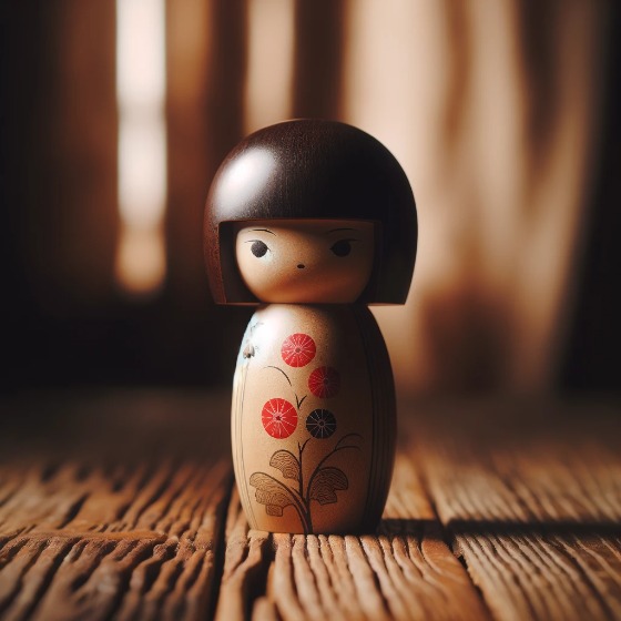 高価買取されやすいこけしのイメージ画像