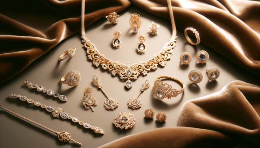 高価買取されるアーカーのジュエリーの写真